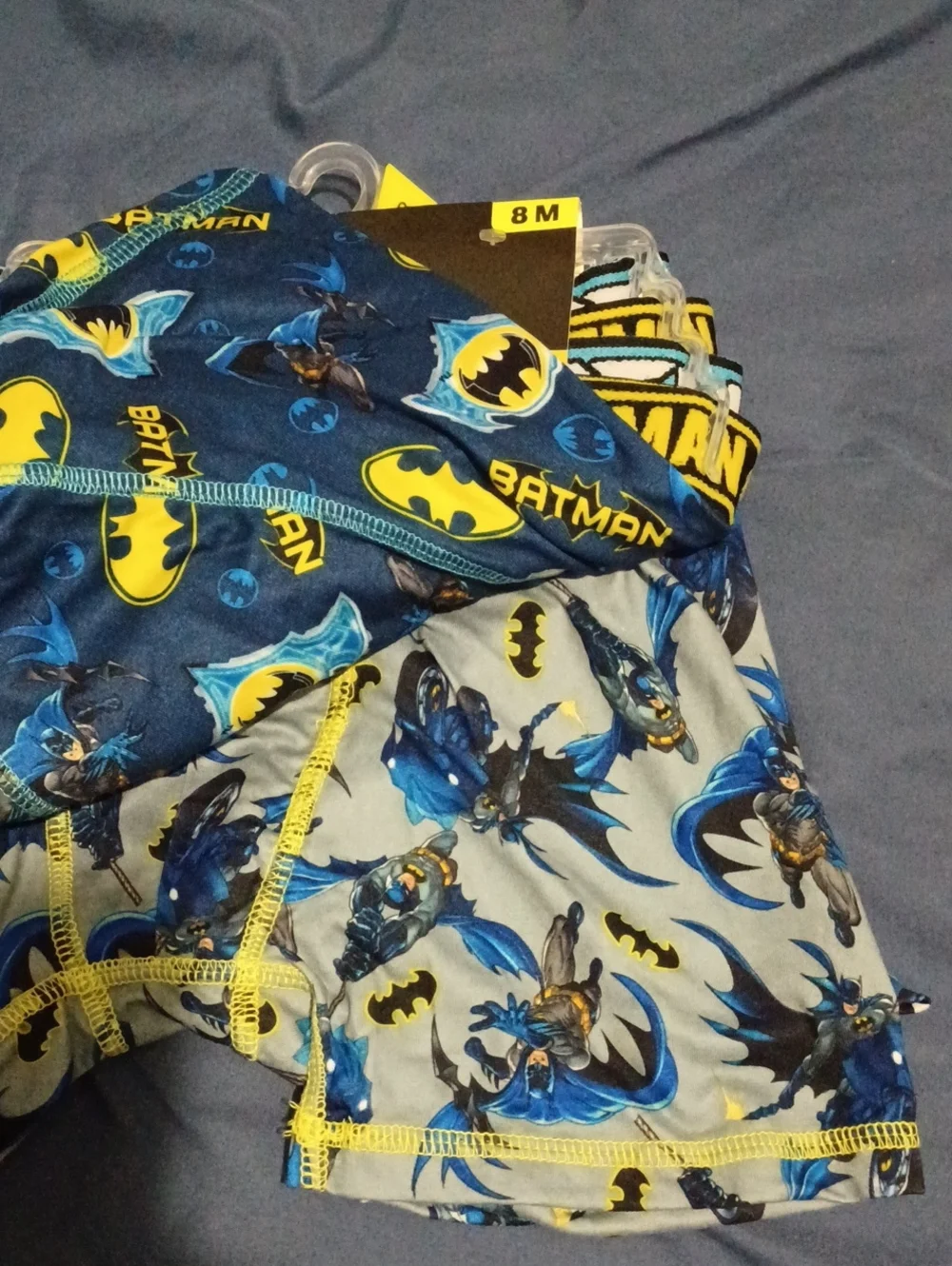 Bundle Of 11 Batman Boys Superhero Boxer Briefs Underwear Size 8
